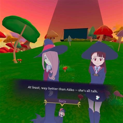 Join the Magical Academy in Little Witch Academia VR Broom Racing